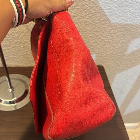 MCM Two Bag with Gold Hardware MCM Studs - Picture 7 of 14